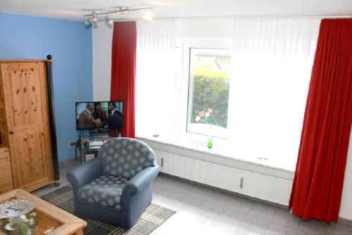 One bedroom appartement with sea view garden and wifi at Westerland Sylt 1 km away from the beach