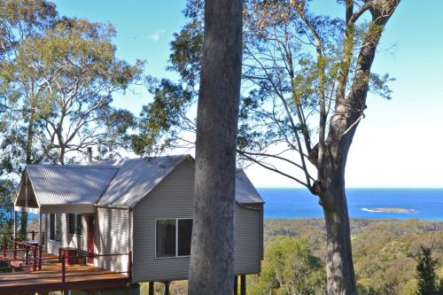 Exterior view, Bundle Hill Cottages in Bawley Point