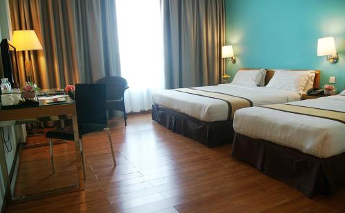 ตัง ไดนาสตี้ เบย์ โฮเต็ล เสปังการ์ (Tang Dynasty Bay Hotel Sepanggar) in โกตากินะบะลู