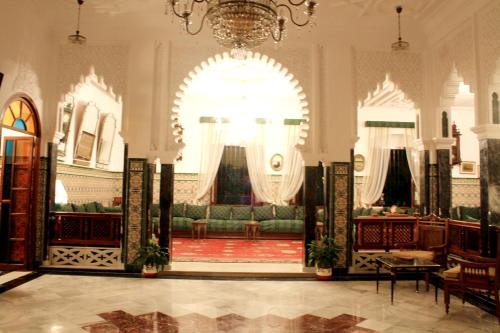 公用交誼廳/視聽室, 里亞德達阿恰奇旅館 (Riad Dar Achaach) in 特圖安