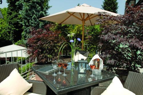 balkon/terras, Hotel Der Lowen in Hagnau