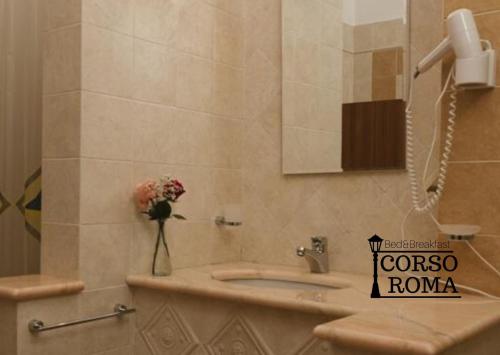 浴室, B&B Corso Roma in 蘭西安奴