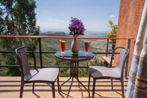 Balkons/terase, Panoramic View Hotel in Lalibela