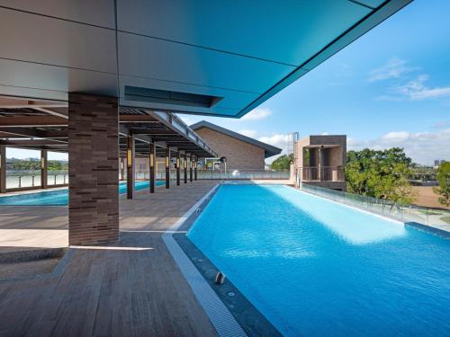 スイミングプール, フェイム ホール ガーデン ホテル (Fame Hall Garden Hotel) in 龍潭区（ロンタン）