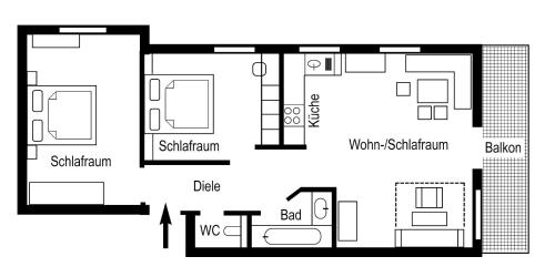 Two-Bedroom Apartment