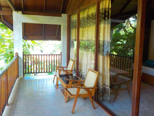 balkon/terras, Liyana Holiday Resort in Anuradhapura