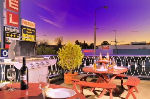 Étterem, Olympia Motel in Queanbeyan