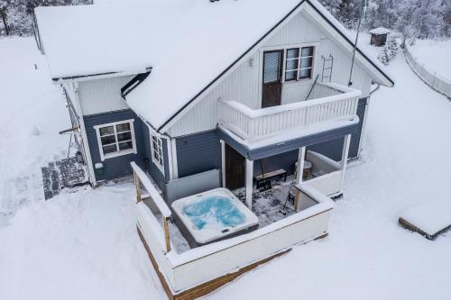 A szálláshely kívülről, Miekojarvi Resort in Lampsijarvi