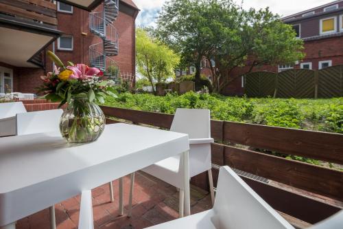 Appartement Haus Bracht- direkt am Kurplatz 143m von Juist entfernt