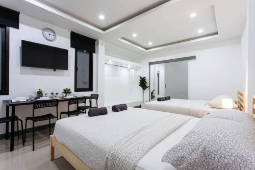 P2 Silom Large 2beds full kitchen WIFI 4-6pax, Bangkok