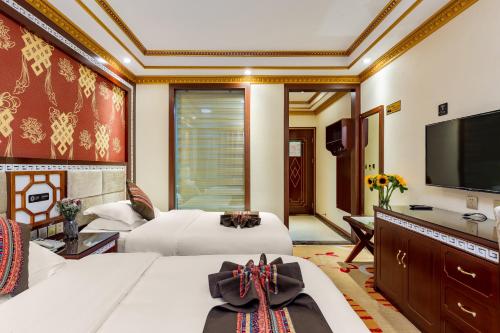 2 twin beds