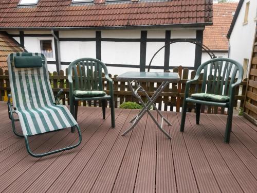 ระเบียง/ชานเรือน, Appartementanlage Tecklenburger Altstadt in เทคเลนบวร์ก