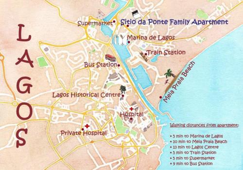 Sitio da Ponte Family Apartment in Lagos
