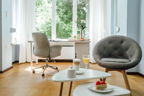 Létesítmények, Doppelzimmer an der TA (Nr. 1) in Hameln Városközpont