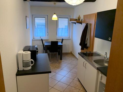 Konyha, Ferienwohnung Fewo Hauswurm "mit Hund na und" in Hadamar