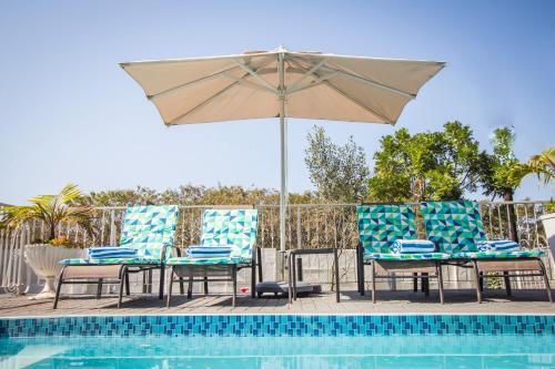 Swimming pool, Oliver's Bed and Breakfast in Mtunzini