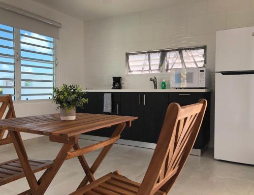 Kitchen, The Beach Guesthouse in Loiza