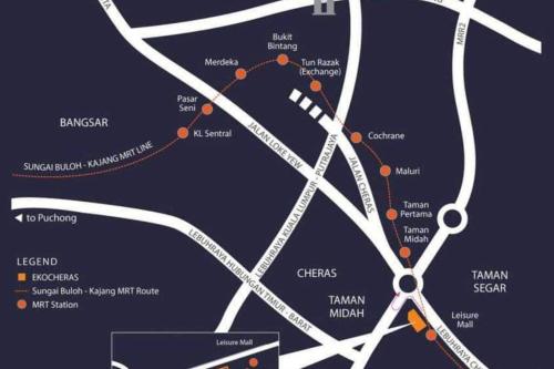 Ekocheras Duplex MRT infi pool in Kuala Lumpur, Malaysia - reviews 