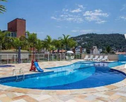 Apto com Vista para o Mar e ampla Varanda Gourmet