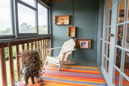 Balkon/terasa, Wyndover Mountain Retreat in Beechmont