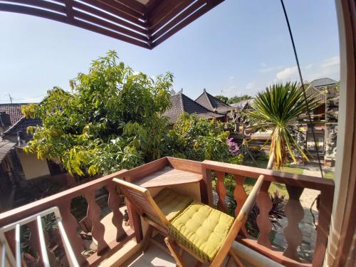 陽台/露台, 薩哈德瓦旅館 (Sahadewa House) in 烏布