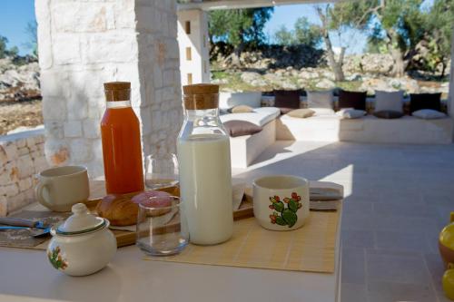 Food and beverages, Tenuta Trullo Padronale-Private Pool Exclusive Villa Ostuni in Pascarosa