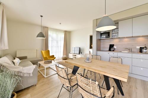 keuken, Hotel- & Ferienanlage Kapitans-Hauser Breege in Breege