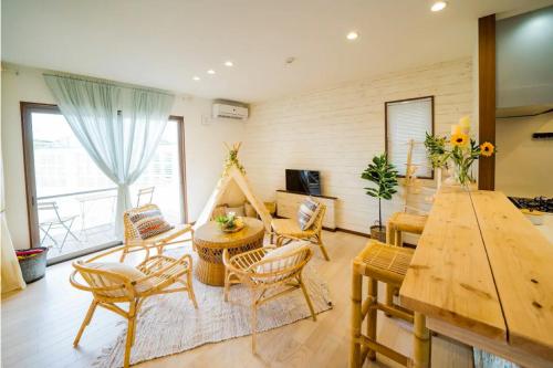 Shisa Terrace Ginoza in Ginoza