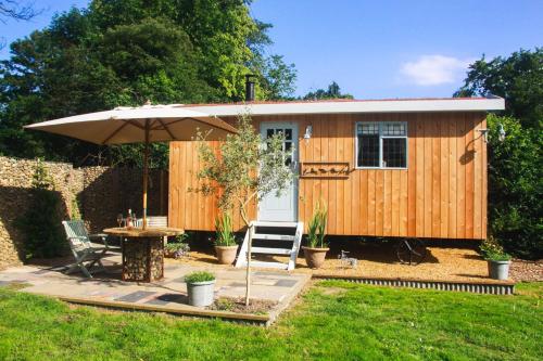 Dave Shepherd Hut gîte à louer Badingham