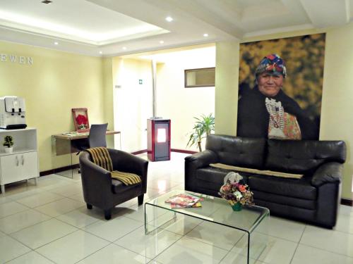 Ruang bersama/area TV, Hotel Newen in Temuco