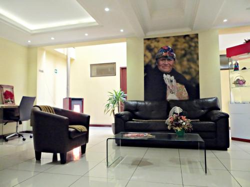 Ruang bersama/area TV, Hotel Newen in Temuco