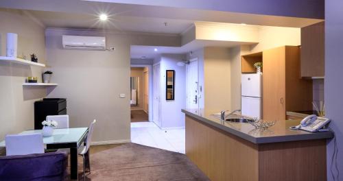 מטבח, Flinders Landing Apartments in מלבורן