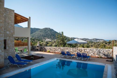 Stone Uphoria Villas gîte à louer Chárakas