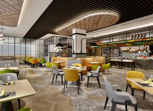 Étterem, Holiday Inn Guangzhou South Lake By IHG in Baiyun kerület