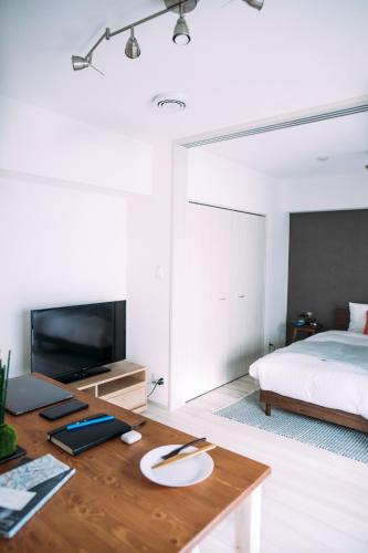 1 double bed