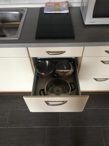 köök, Ferienwohnung Nesthäkchen (Ferienwohnung Nesthakchen) in Hanerau-Hademarschen