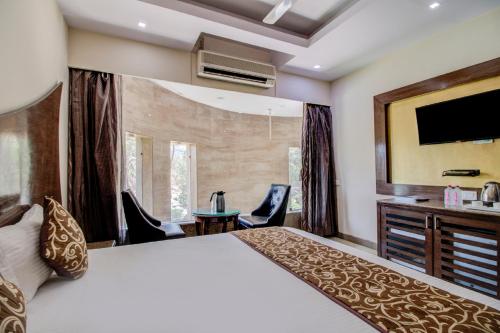 1 double bed
