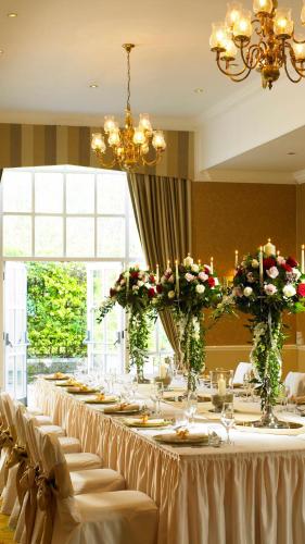 Banquet hall, Hollins Hall Hotel and Country Club in Leeds Bradford Airport and Nearby