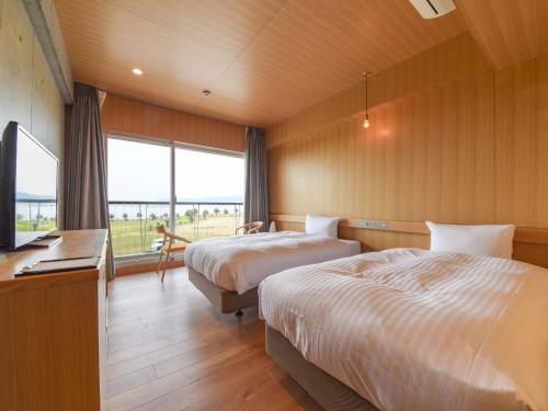 Hotel Lodge Maishima Room Type - Twin Room with Sea View
