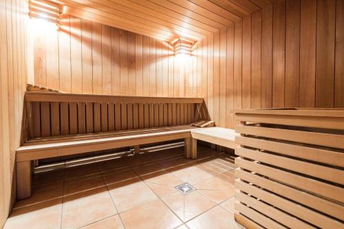 Sauna, Appartement Soleil Blanc Residence Lodge des neiges in Les Boisses