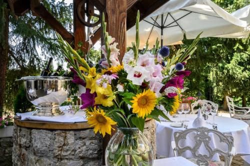 花园, Landgasthof zu den drei Sternen in 伦茨堡