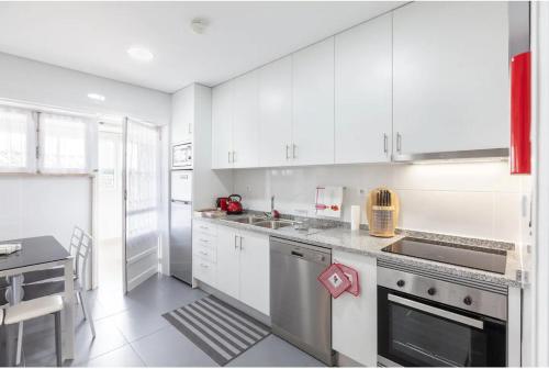 Kitchen, Old Market Apartment in Guimaraes
