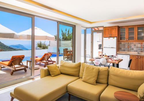 Secluded Sea-View Family Escape Villa Bella 3 Lale – khách sạn tại Islamlar