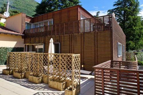 Erkély/terasz, Residence Lenno in Lenno