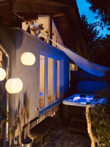 Ferienhaus Strandgut mit Outdoor Whirlpool und Garten in Petershagen/Eggersdorf