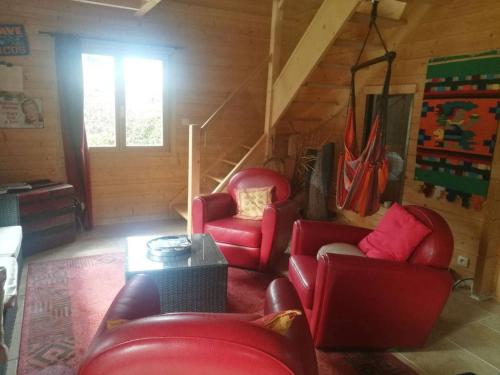 Chalet Rue des Jardins du Coulouis gîte à louer Forêt d'Orléans