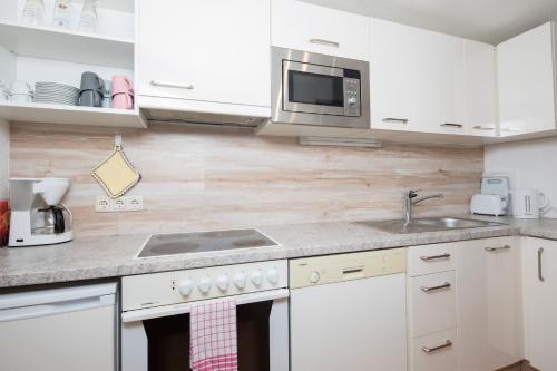 廚房, Ferienwohnung Lechner in 克拉姆薩赫