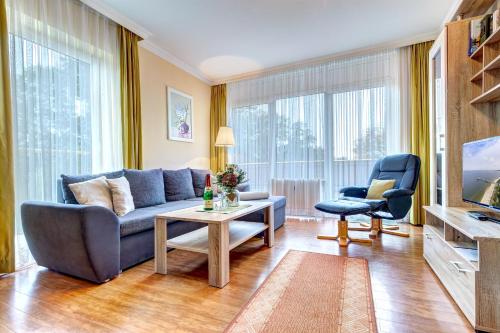 Am Schloonsee Haus D - Apartments mit Strandkorb in Heringsdorf, Deutschland