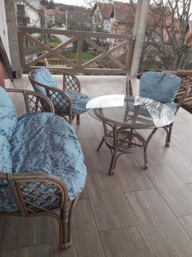 beranda/teres, Studio apartman Zagreb Horvati in Oroslavje