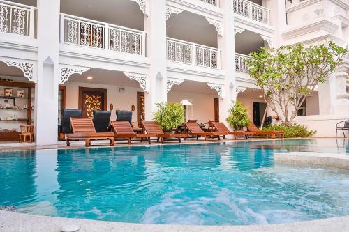 balkong/terrass, White Boutique Hotel and Spa in Chiang Mai